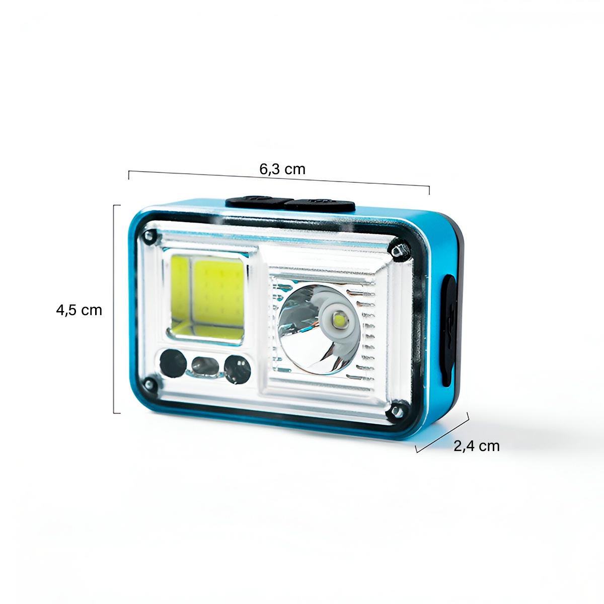 Luz Bicicleta 7 Modos Recargable - Imagen 3