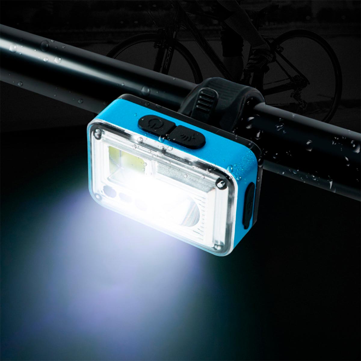 Luz Bicicleta 7 Modos Recargable