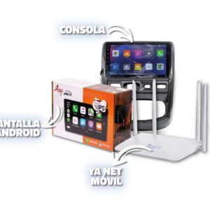 PANTALLA + CONSOLA + SENSORES + INTERNET