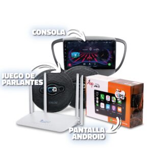 PANTALLA + CONSOLA + PARLANTES + INTERNET